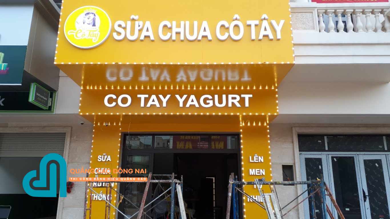 điểm mạnh vượt trội của bảng hiệu Alu chữ nổi
