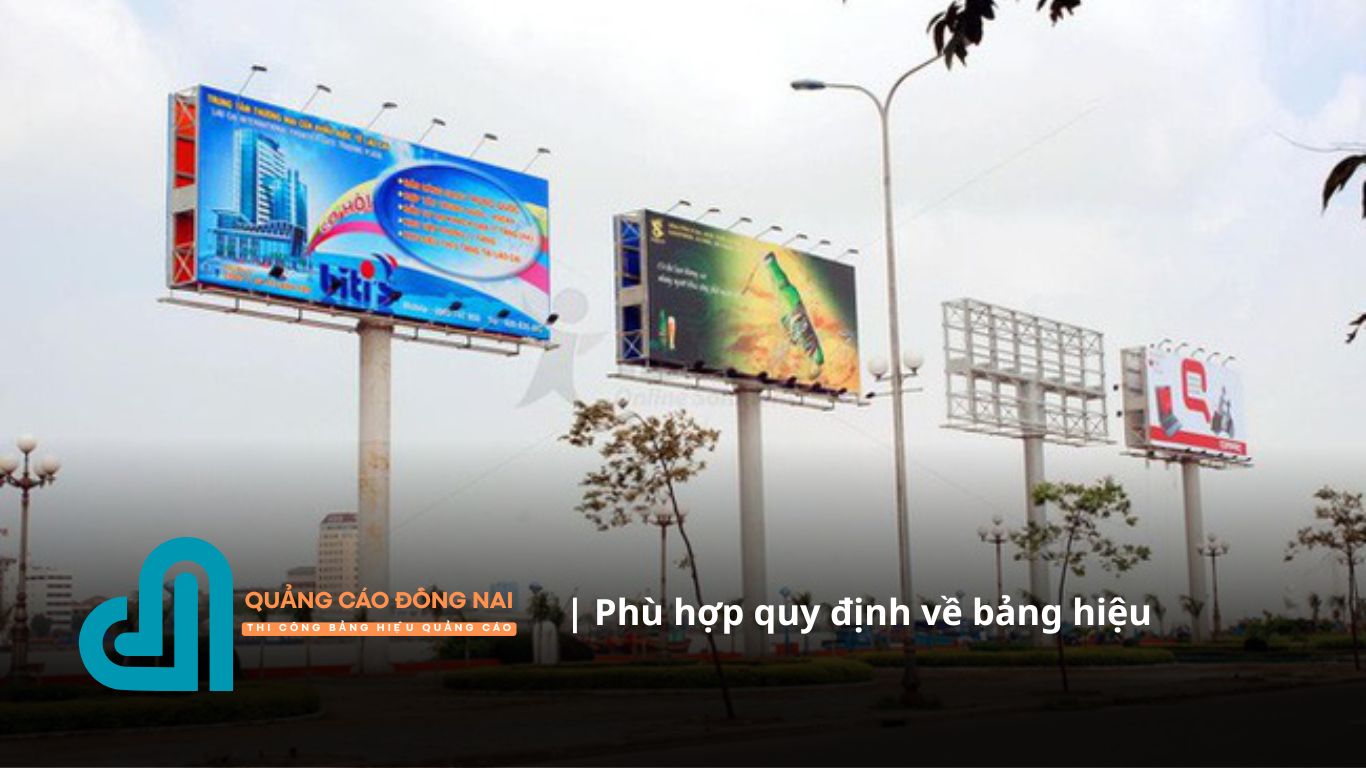 Quy định bảng hiệu