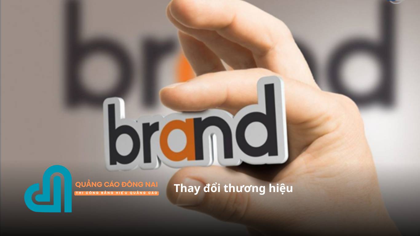 Thay đổi thương hiệu