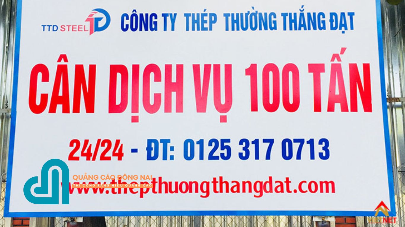 Bảng hiệu alu dán decal