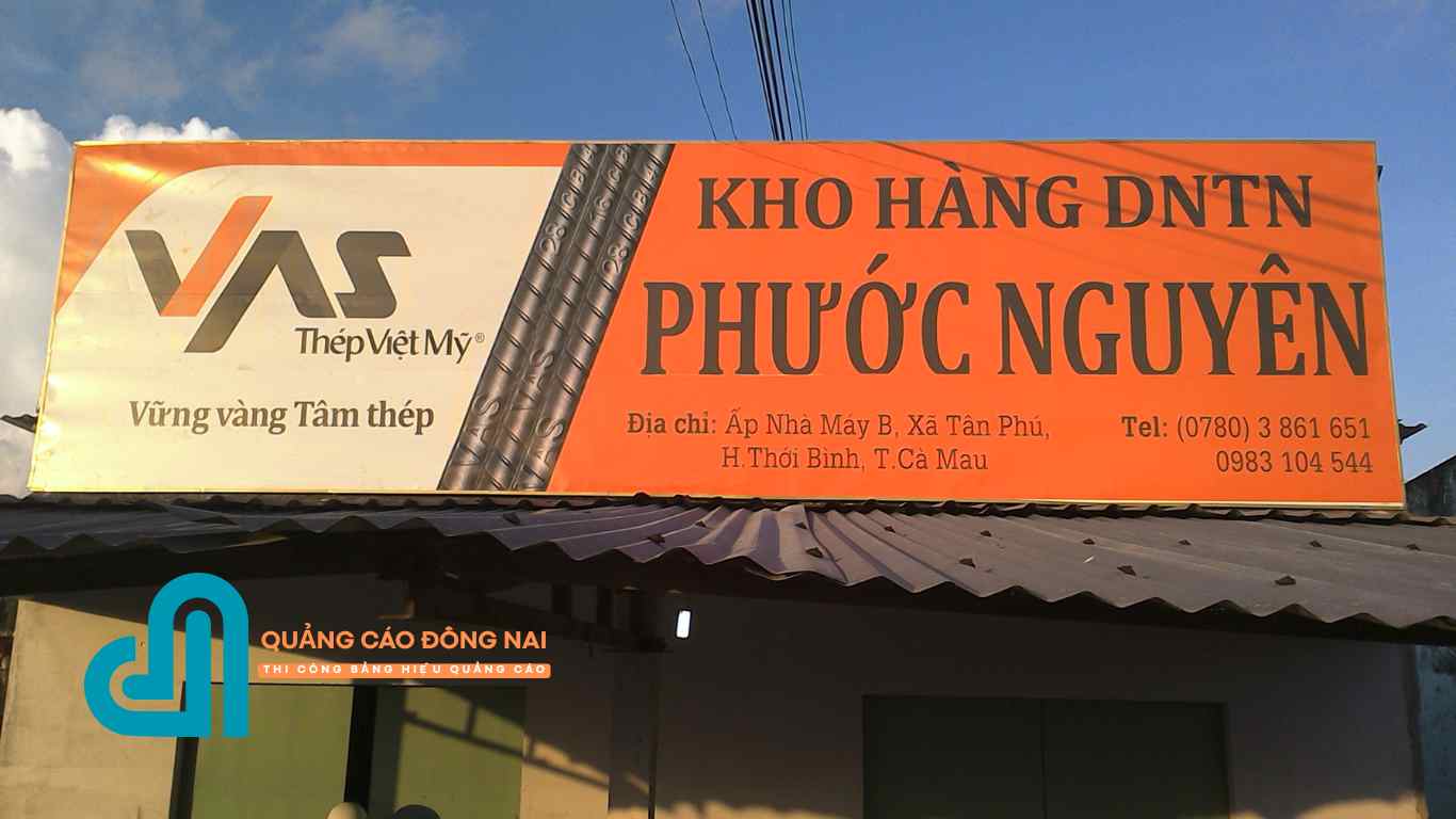 Các loại bảng hiệu Hiflex phổ biến hiện nay